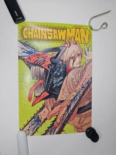 Anime Expo 2022 Chainsaw Man Anime Exclusive Poster Print Promo Viz Shonen Jump 4684901720