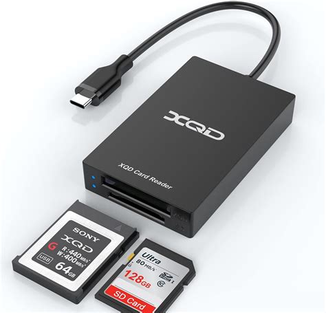 Amazon 2 In 1 XQD Card Reader USB C XQD SD Card Reader 5Gbps XQD