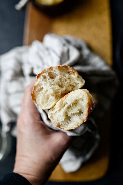 No Knead French Bread Simply Scratch