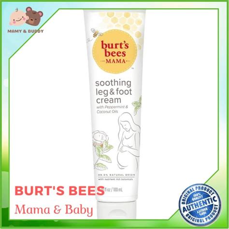 Burt s Bees Mama Bee Leg and Foot Creme มามา บ เลค แอนด ฟต ครม