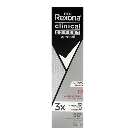 Antitranspirante Aerosol Rexona Men Clinical Expert 91 G DelSol