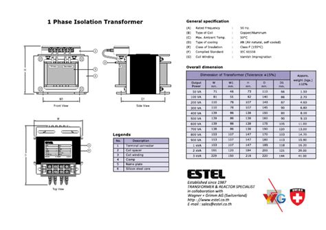 Isolation Transformer | PDF