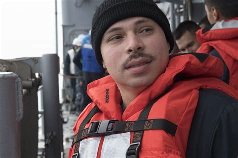 DVIDS - Images - USS Lake Erie (CG 70) Sailor operates during deployment [Image 4 of 6]