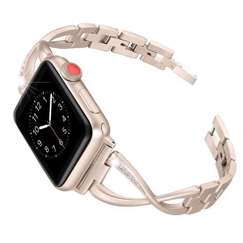 Stainless Steel Women Watch band for Apple Watch - Adamwear