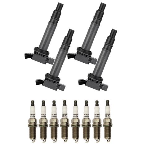 Isa Ignition Coils And Denso Spark Plugs Compatible With Toyota Tacoma