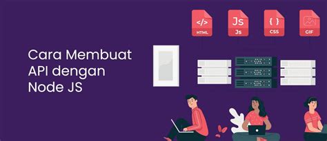 membuat api  node js leravio