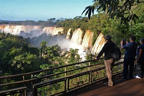 Iguazu Falls Argentinian Side With Boat Ride Jungle Truck And Train