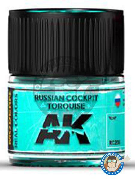 Ak Interactive Real Color Color Azul Turquesa Bote De Ml Para