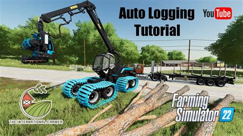 Fs22 Autoload Forestry Logging Trailer Tutorial Farming Simulator 22