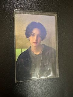 Wts Bts Suga Speak Yourself Final Japan Coin Pouch Photocard Hobbies