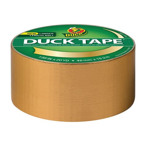 Duck Brand 188 In X 20 Yd Gold Colored Duct Tape