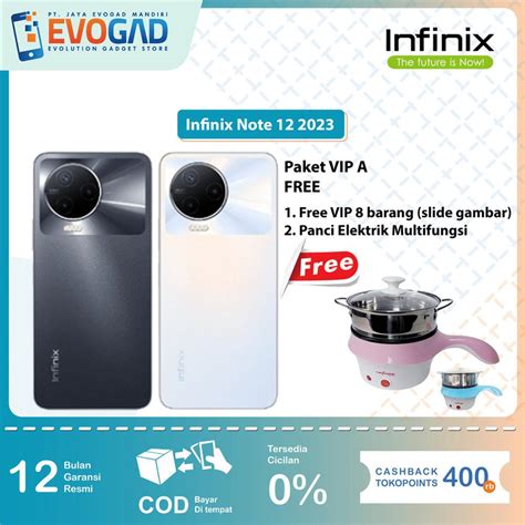 Harga Infinix Note 12 2023 X676C Smartphone 8 128 8 256 Garansi Resmi