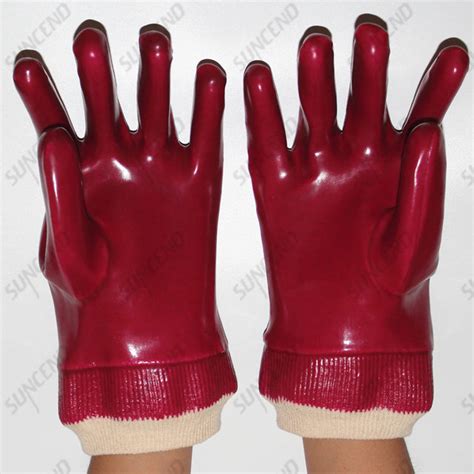 Pvc Double Dipped Chemical Resistant Safety Gloves Buy Pvc Gloves Chemical Resistant Gloves