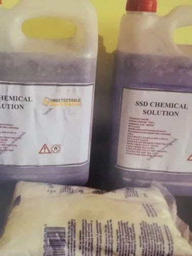 SSD Chemical Solution And Activation Powder Packaging Type Bottle At