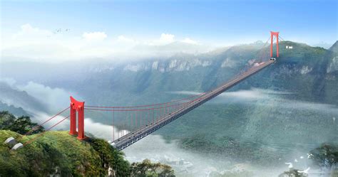 Great Photos Of The Aizhai Suspension Bridge In China Boomsbeat