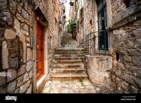 Back Streets Of Old Town Dubrovnik Croatia Stock Photo 26675896 Alamy