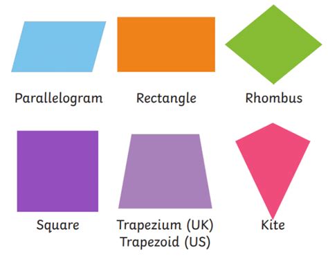 What are Quadrilateral Shapes? | Maths Definition & Examples | Twinkl