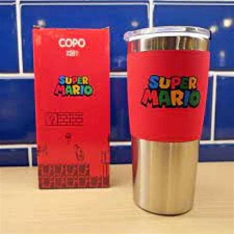 Copo Viagem Max Ml Mario Logo Zona Criativa Copos