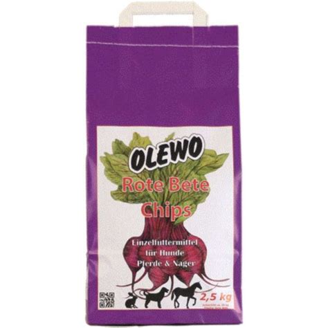 Olewo Rote Beete Chips F R Pferde Und Hund Kg Prontop