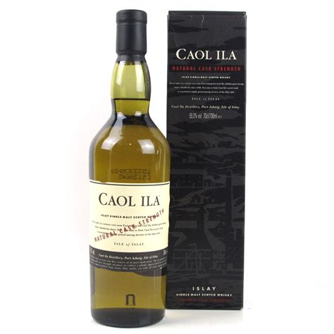 Caol Ila Natural Cask Strength Whisky Auctioneer