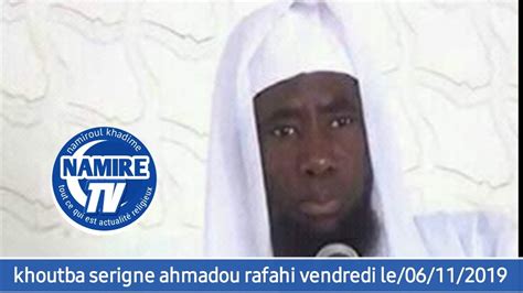 Xoutba Serigne Ahmadou Rafahi Vendredi Le Youtube