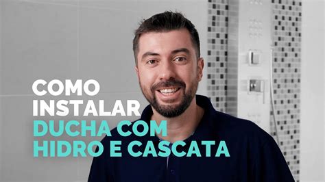 Como Instalar DUCHA VERTICAL HIDROMASSAGEM YouTube