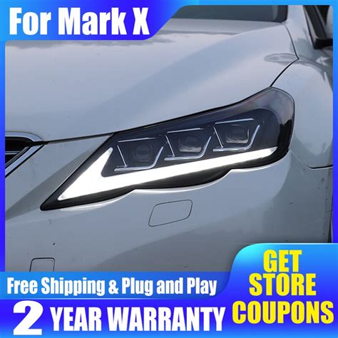 Head Lamps For Toyota Reiz Mark X All Led Headlights Led Drl