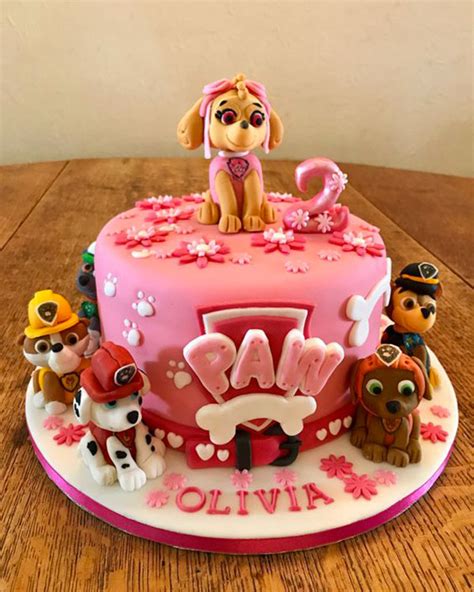 Torte Di Paw Patrol In Pasta Di Zucchero Pdz Pianetabambini It