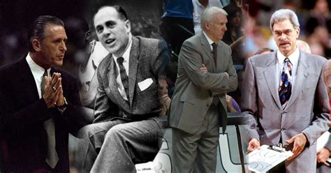 Greatest Nba Coaches Of All Time Phil Jackson R Auerbach And More