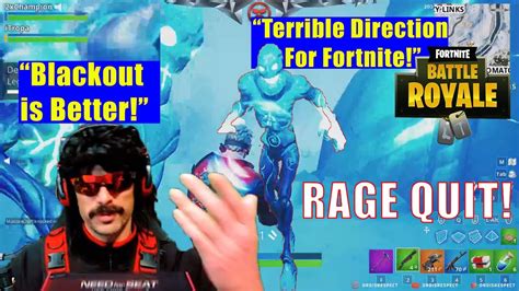 DrDisrespect RAGE QUITS Fortnite ROASTS New Zombie Addition Duo With