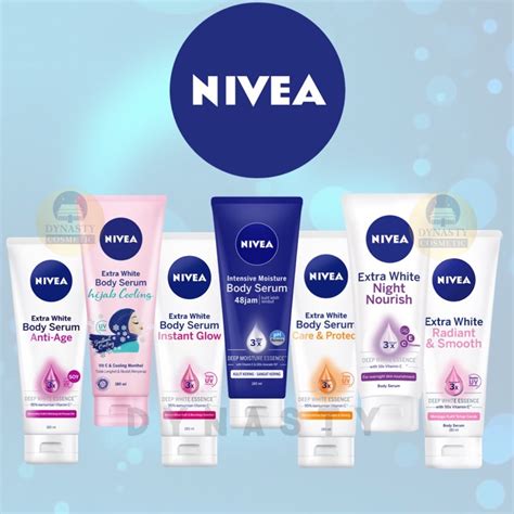 Jual DC NIVEA Extra White Body Serum 180ml Radiant Smooth Care