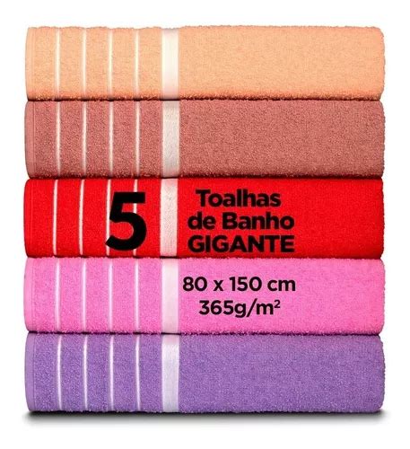 Kit Toalhas De Banho Gigante Banh O X Brinde Mercadolivre