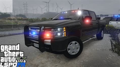 Gta 5 Lspdfr Police Mod 170 Sheriff Patrol Unmarked Chevy Silverado