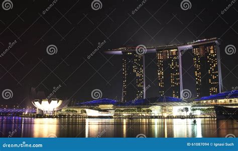 Singapur De Octubre De Opini N Principal Marina Bay Sands