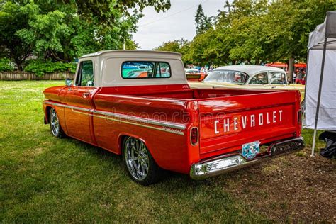 1966 Chevrolet C10 Fleetside Pickup Truck Editorial Image Image Of