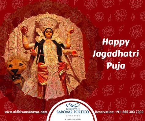 May The Blessings Of Goddess Jagadhatri Shower On Every One The Entire