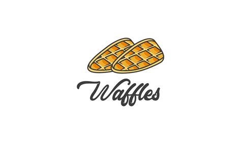 Waffle Dessert Sweet Food Bakery Logo 13536552 Vector Art At Vecteezy