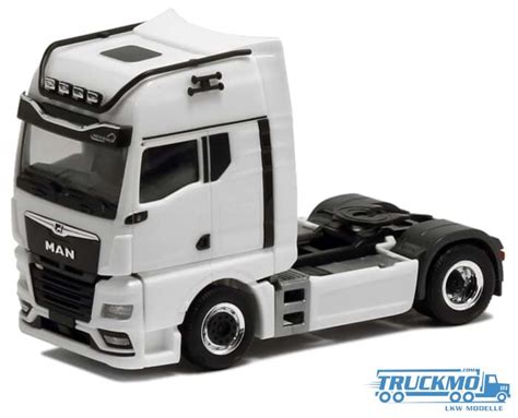 Herpa MAN TGX GX Individual weiß 570486 TRUCKMO Lkw Modelle und