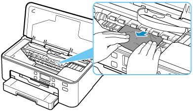 Canon Manuels Inkjet TS700 series Bourrage papier à l intérieur