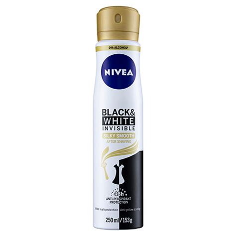 NIVEA Black White Invisible Silky Smooth Deodorant Antiperspirant