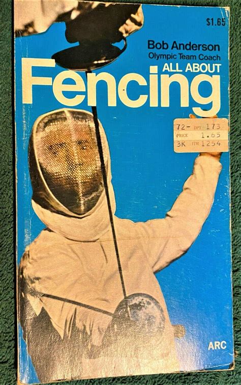 All About Fencing by Bob Anderson 1970 | #3788555686