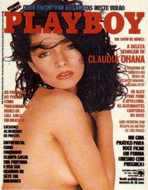 Fotos De Claudia Ohana Playboy Pelada Nua Gr Tis