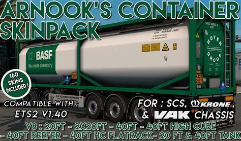 Arnooks Scs Containers Skin Project V Ets Ets Ats Mod