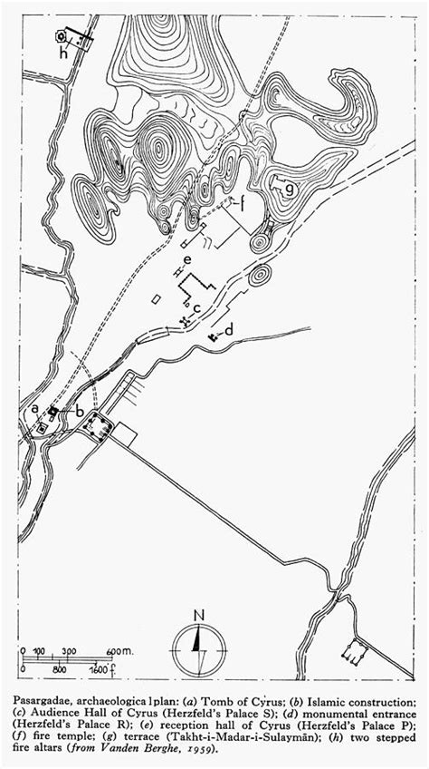 Iran: Plan Of Pasargadae Photograph by Granger - Fine Art America