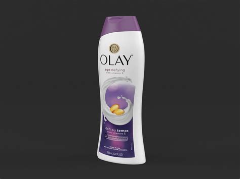 Olay Age Defying With Vitamin E Body Wash 3D Model 22 Max Obj Fbx