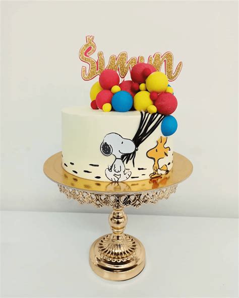 Snoopy Cake Design Images Cake Gateau Ideas Snoopy Birthday