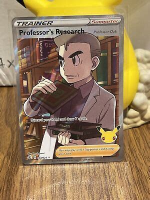 Pok Mon Tcg Professor S Research Full Art Celebrations Holo