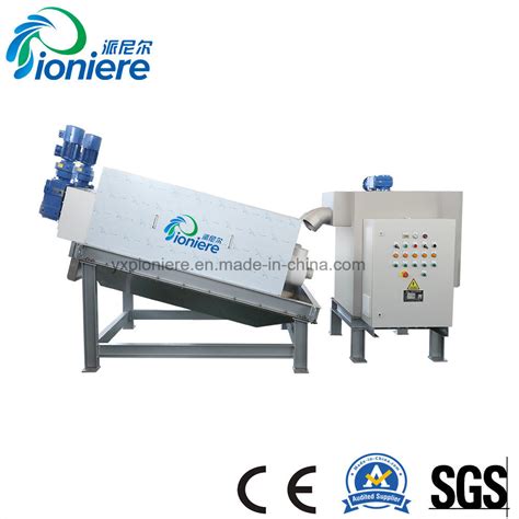 Screw Automatic Water Sludge Separation Sludge Dewatering Machine