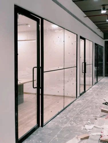 Aluminum Glass Office Partitions At Rs 400 Sq Ft Aluminum Office Partition In Hyderabad Id