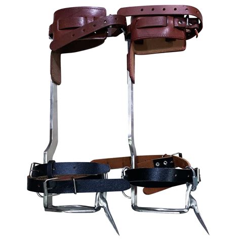 YKPPKY Tree Climbing Spikes - Tree Climbing Gear Stainless-Steel